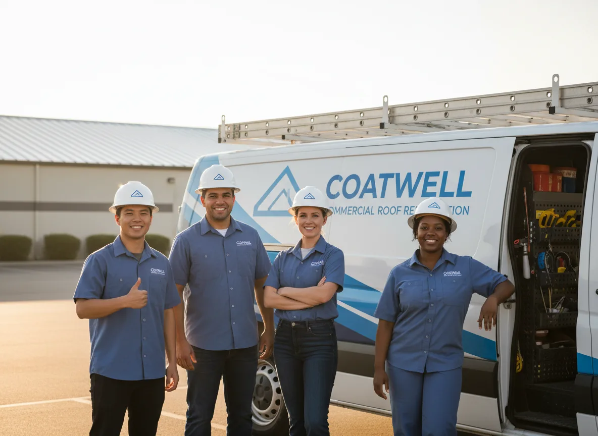 Commercial roof coating company in Lehi, UT